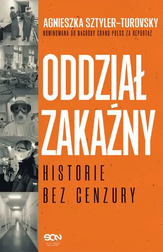 Okładka: Oddział zakaźny. Historie bez cenzury