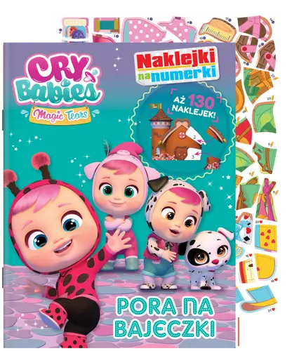 Okładka: Cry babies Naklejki na numerki cz. 1