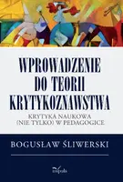 Okładka: Wprowadzenie do teorii krytykoznawstwa
