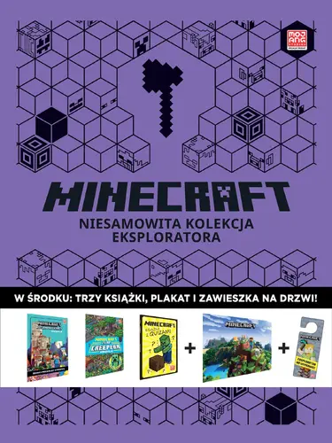 Okładka: Minecraft. Niesamowita kolekcja eksploratora