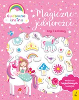 Okładka: Wypukłe naklejki. Magiczne jednorożce