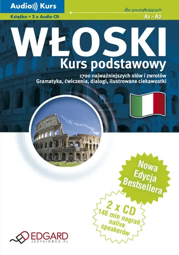 Okładka: Włoski - Kurs podstawowy (CD w komplecie)
