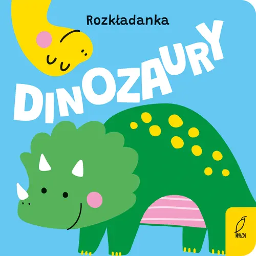 Okładka: Rozkładanka. Dinozaury