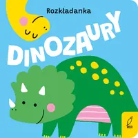 Okładka: Rozkładanka. Dinozaury