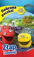 Okładka: Dobrana Paczka. Złap i koloruj. Stacyjkowo