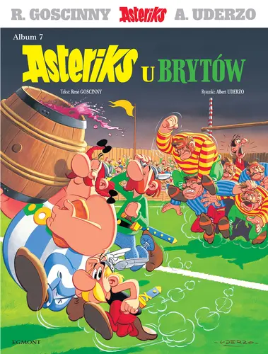 Okładka: Asteriks. Asteriks u Brytów. Tom 7
