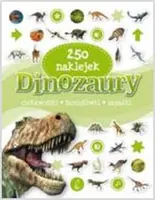 Okładka: Dinozaury. 250 naklejek