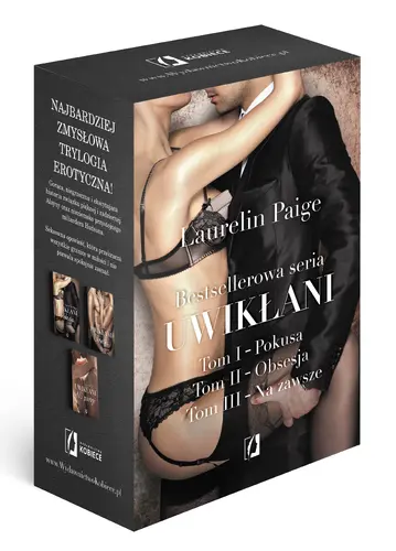 Okładka: Pakiet Uwikłani. 3 tomy: Pokusa, Obsesja, Na zawsze