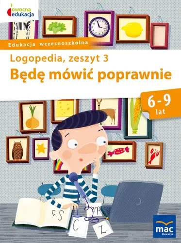 Okładka: Będę mówić poprawnie zeszyt 3