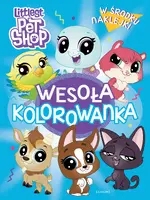 Okładka: Littlest Pet Shop. Wesoła kolorowanka z naklejkami