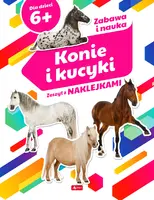 Okładka: Konie i kucyki. Zeszyt z naklejkami