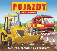 Okładka: Pojazdy. Książka z szablonami