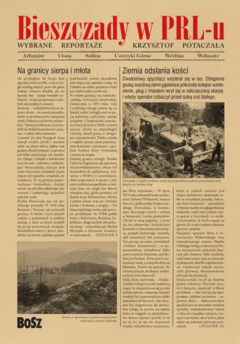 Okładka: Bieszczady w PRL-u.