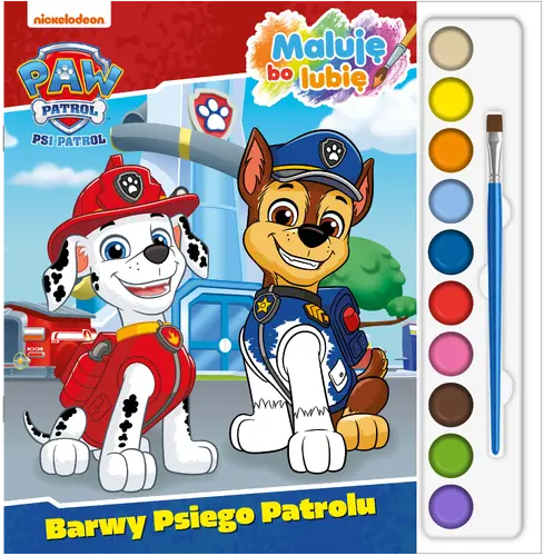 Okładka: Psi Patrol. Maluję, bo lubię