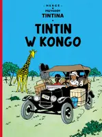 Okładka: Tintin w Kongo, tom 2. Przygody Tintina