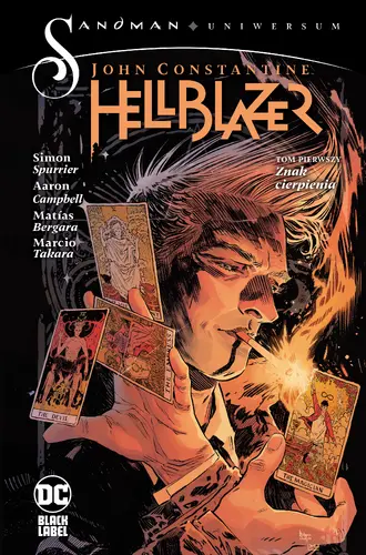 Okładka: John Constantine, Hellblazer. Znak cierpienia. Tom 1