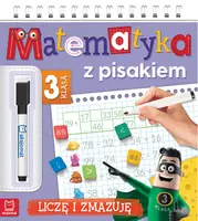 Okładka: Matematyka z pisakiem. Klasa 3 Liczę i zmazuję