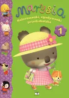 Okładka: Marysia. Kolorowanki, zgadywanki przedszkolaka 1