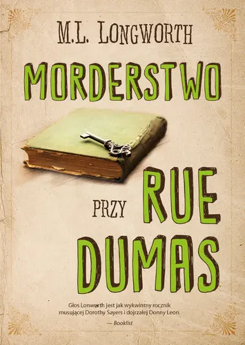 Okładka: Morderstwo przy rue Dumas