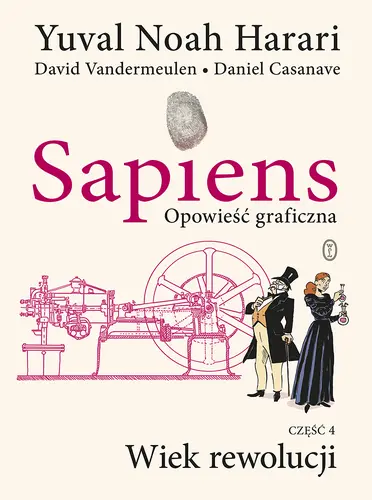 Okładka: Sapiens. Opowieść graficzna