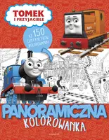Okładka: Tomek i przyjaciele. Panoramiczna kolorowanka