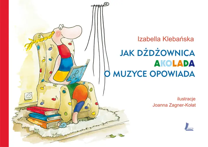Okładka: Jak dżdżownica Akolada o muzyce opowiada