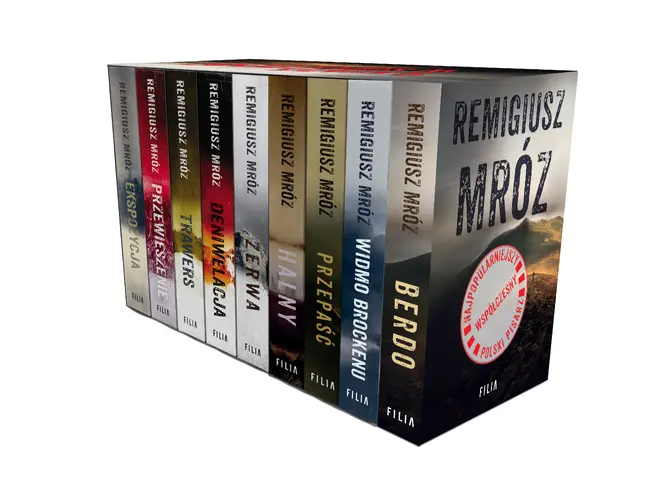 Okładka: Pakiet: Ekspozycja / Przewieszenie / Trawers / Deniwelacja / Zerwa / Halny / Przepaść / Widmo Brockenu / Berdo