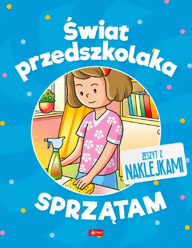 Okładka: Świat przedszkolaka. Sprzątam