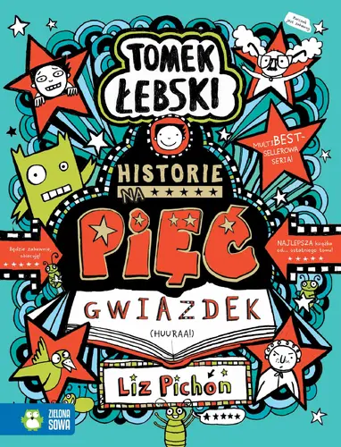 Okładka: Tomek Łebski. Historie na pięć gwiazdek