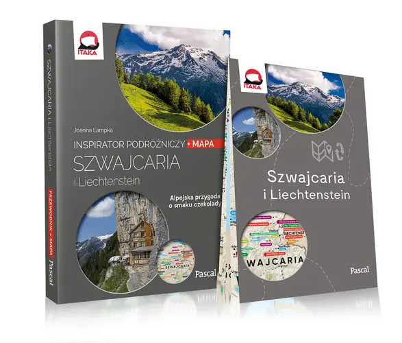 Okładka: Szwajcaria i Liechtenstein INSPIRATOR PODRÓŻNICZY Pascal