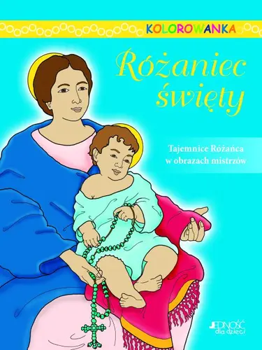 Okładka: Różaniec święty.