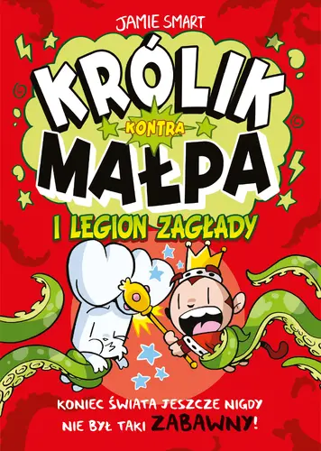 Okładka: Królik kontra Małpa i legion zagłady. Tom 3