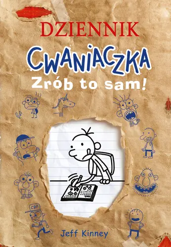 Okładka: Dziennik cwaniaczka. Zrób to sam!