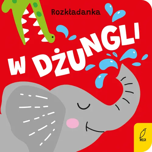 Okładka: Rozkładanka. W dżungli