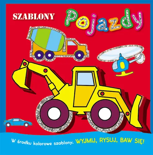 Okładka: Pojazdy - szablony