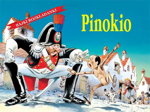 Okładka: Pinokio. Bajki rozkładanki