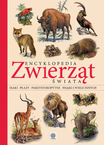 Okładka: Encyklopedia zwierząt świata - duża