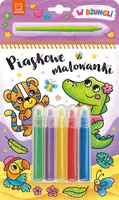 Okładka: Piaskowe malowanki. W dżungli