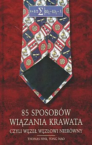 Okładka: 85 sposobów wiązania krawata