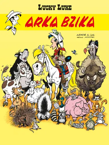 Okładka: Lucky Luke. Arka Bzika