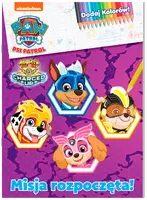 Okładka: Psi Patrol. Dodaj kolorów! Barwne przygody piesków