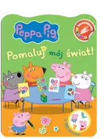 Okładka: Peppa Pig. Kolorowanki Naklejanki. Pomaluj mój świat!