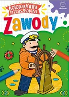 Okładka: Kolorowanki przedszkolaka. Zawody