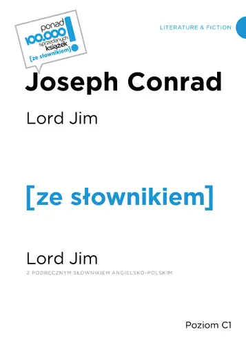 Okładka: Lord Jim / Lord Jim z podręcznym słownikiem angielsko-polskim