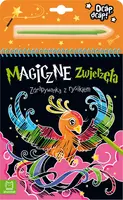 Okładka: Magiczne zwierzęta. Zdrapywanka z rysikiem