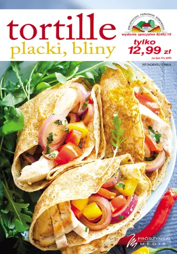 Okładka: Tortille,placki, bliny