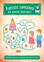 Okładka: Kapitan Nauka. Kapitalne łamigłówki dla małych spryciarzy (4+)