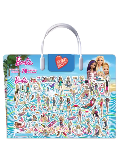 Okładka: Barbie. Kocham naklejać. Słoneczne przygody