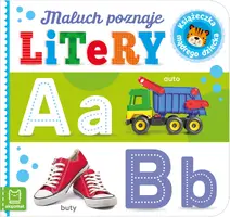 Okładka: Maluch poznaje litery. Książeczka mądrego dziecka