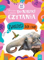 Okładka: Wyrazy i zdania do nauki czytania. Zwierzęta duże i małe